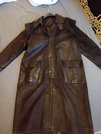 Manteau Giorgio en Cuir - Cache poussière- L