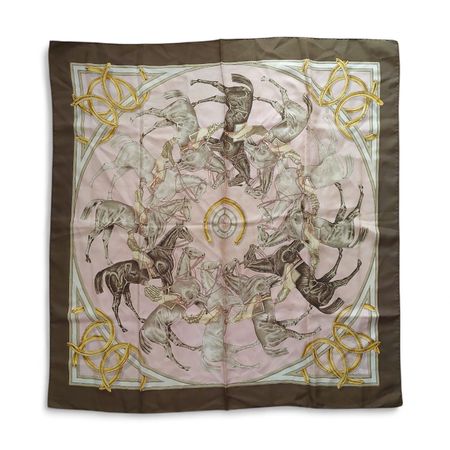 Hermès scarf 90x90 Ascot 1831
