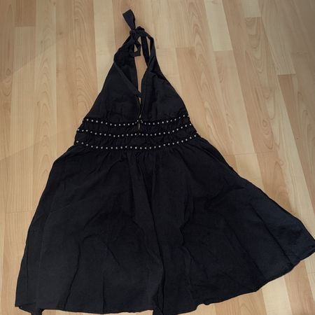 Kleid schwarz Grösse L mit Nieten gute Zustand