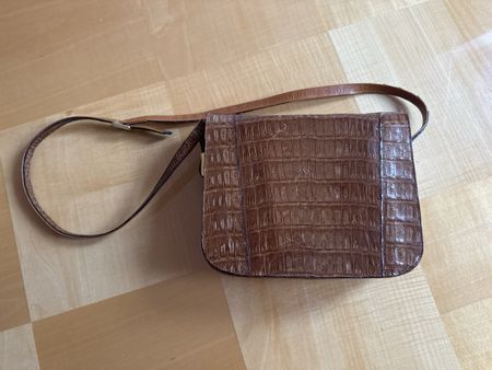 Vintage Leder Tasche braun