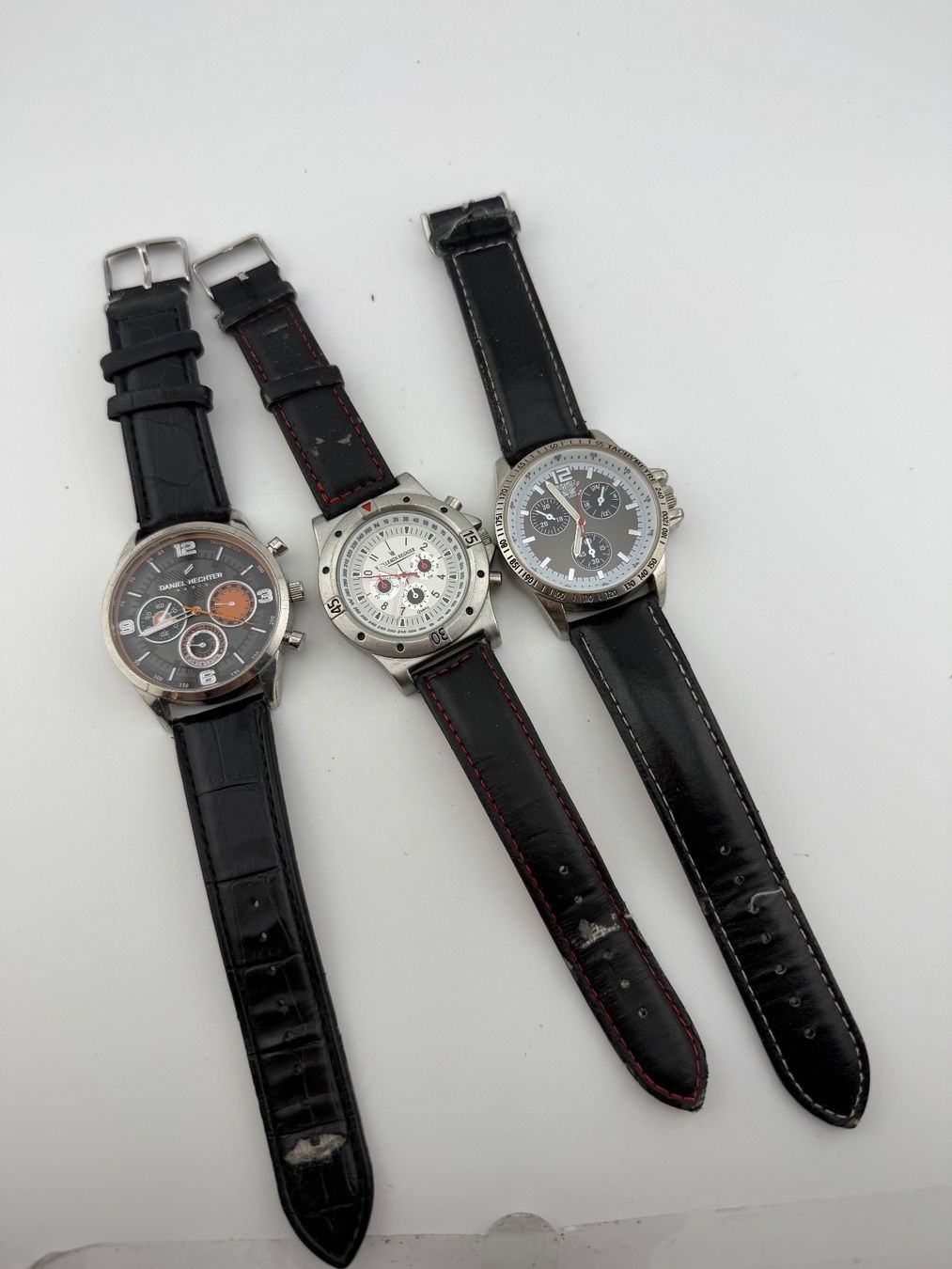 Orologi: 3 montres Quartz homme – Difettoso da Biel/Bienne venduto da MrP_WatchesBiel