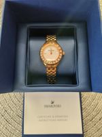 Swarovski rose gold watch with crystals