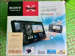 Sony XAV-601BT 2-DIN A/V-Receiver Smartphone mit Bluetooth