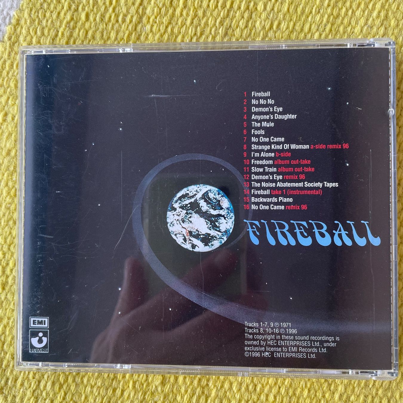 CD: DEEP PURPLE-FIREBALL 25TH ANNIVERSARY EDITION – Usato da Rorschacherberg venduto da CD-Roli 1