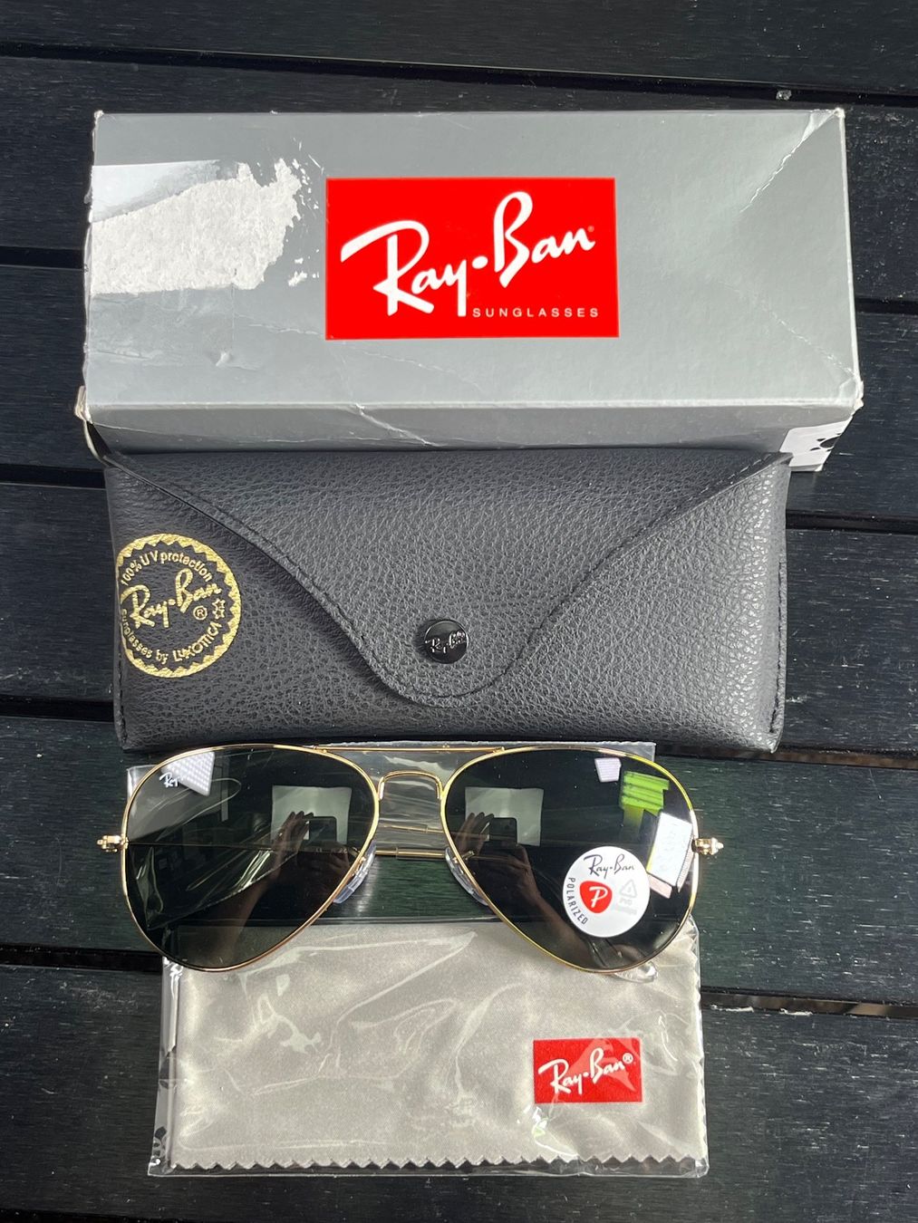 Ray-Ban Brillen & Gläser: Ray Ban Aviator Gradient – Neu und originalverpackt aus Tafers von JP911 6