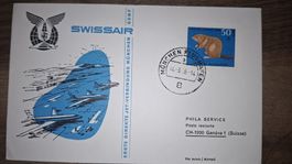 Swissair München - Genf 14.03.1968