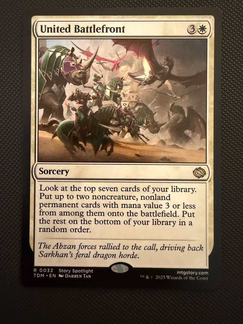 Magic The Gathering Sammelbilder & Trading cards: United Battlefront – Gebraucht aus Ulisbach von joelsj
