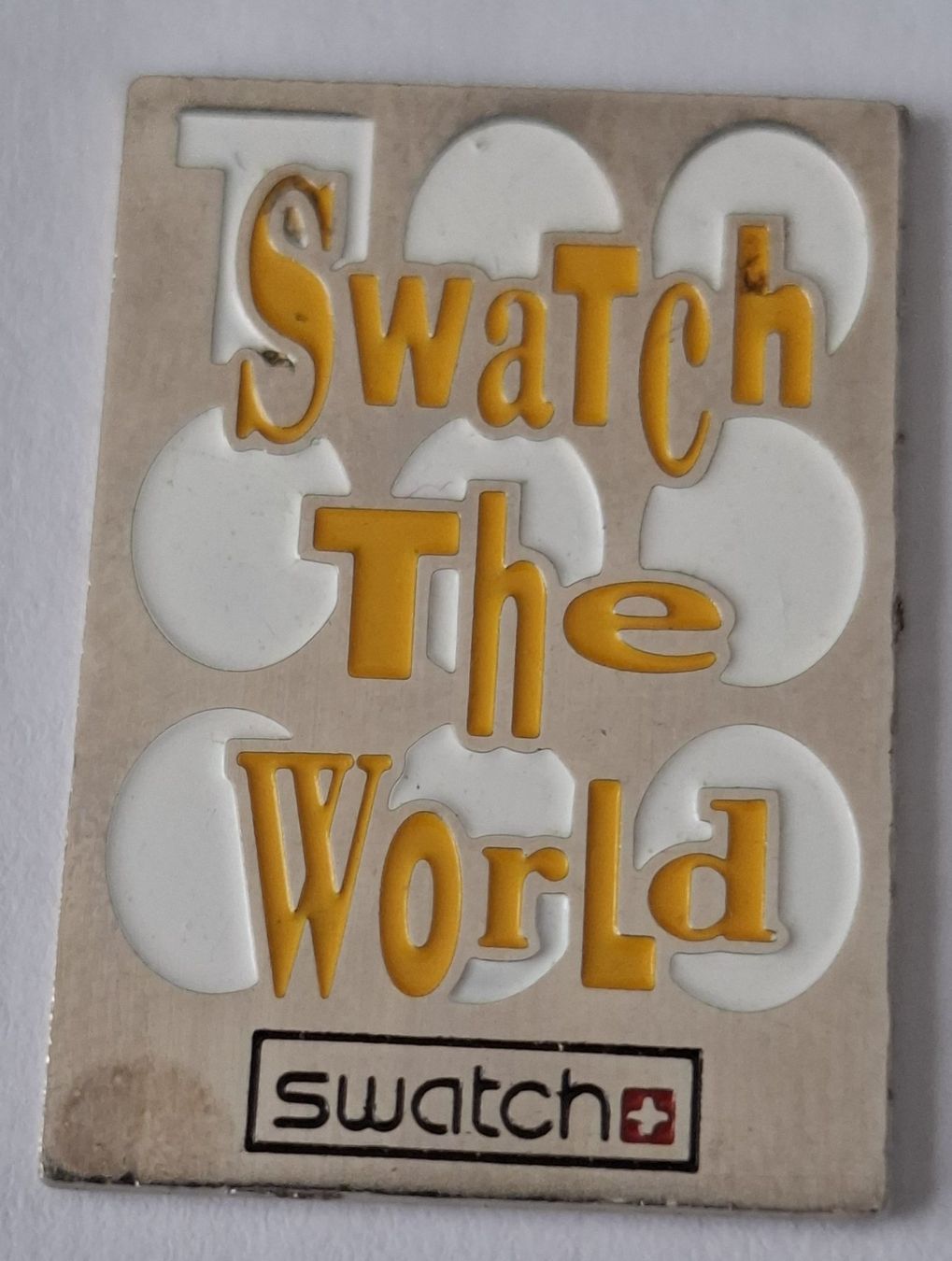 Plaketten & Abzeichen: Swatch The World – Gebraucht aus Hinterkappelen von Schampus
