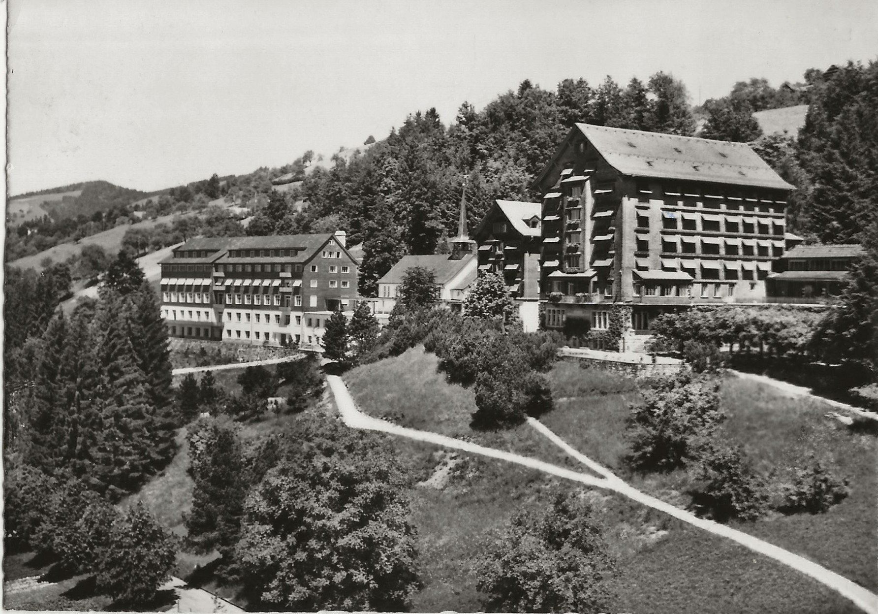 Cartoline postali: Ländli Oberägeri, 1953, Ortswerbestempel – Usato da Frauenfeld venduto da Merk52