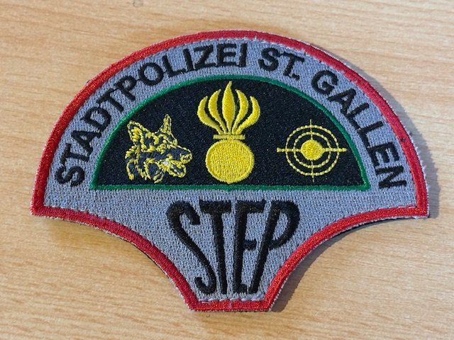 Placchette & Badge: Patch/Abzeichen IE STEP Stapo St. Gallen / Rarität – Nuovo (secondo la descrizione) da Rheineck venduto da Vitzi