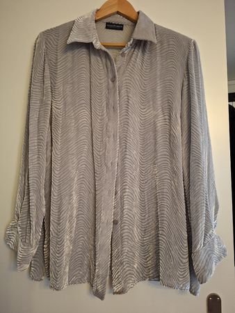 YOUR 6 SENSE Damenbluse, Gr. 42, Viskose/Seide, Top!