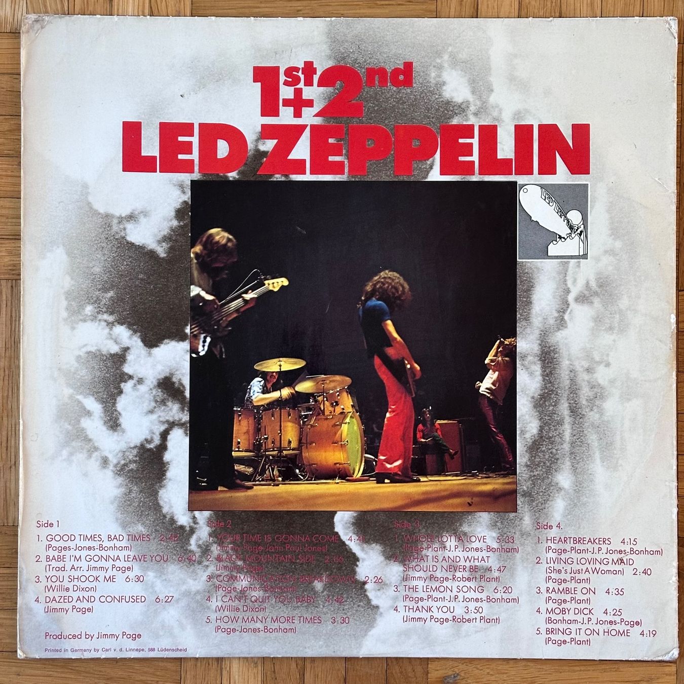 Schallplatten: 2LP - Led Zeppelin - 1st + 2nd – Gebraucht aus Breganzona von Onairda75 1