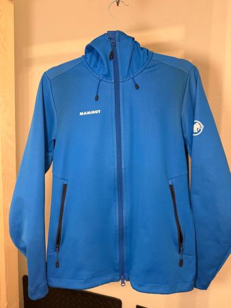 Mammut Softshell Jacke Damen, Gr. XS royal blau
