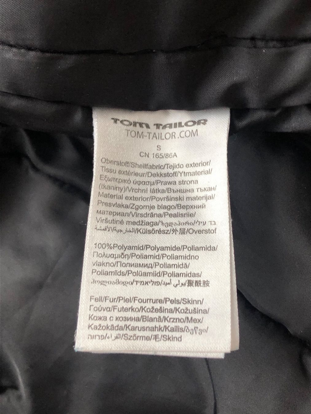 Tom Tailor Vestes: TOM TAILOR Jacke Gr.S – D'occasion à Horn par Resvi 3