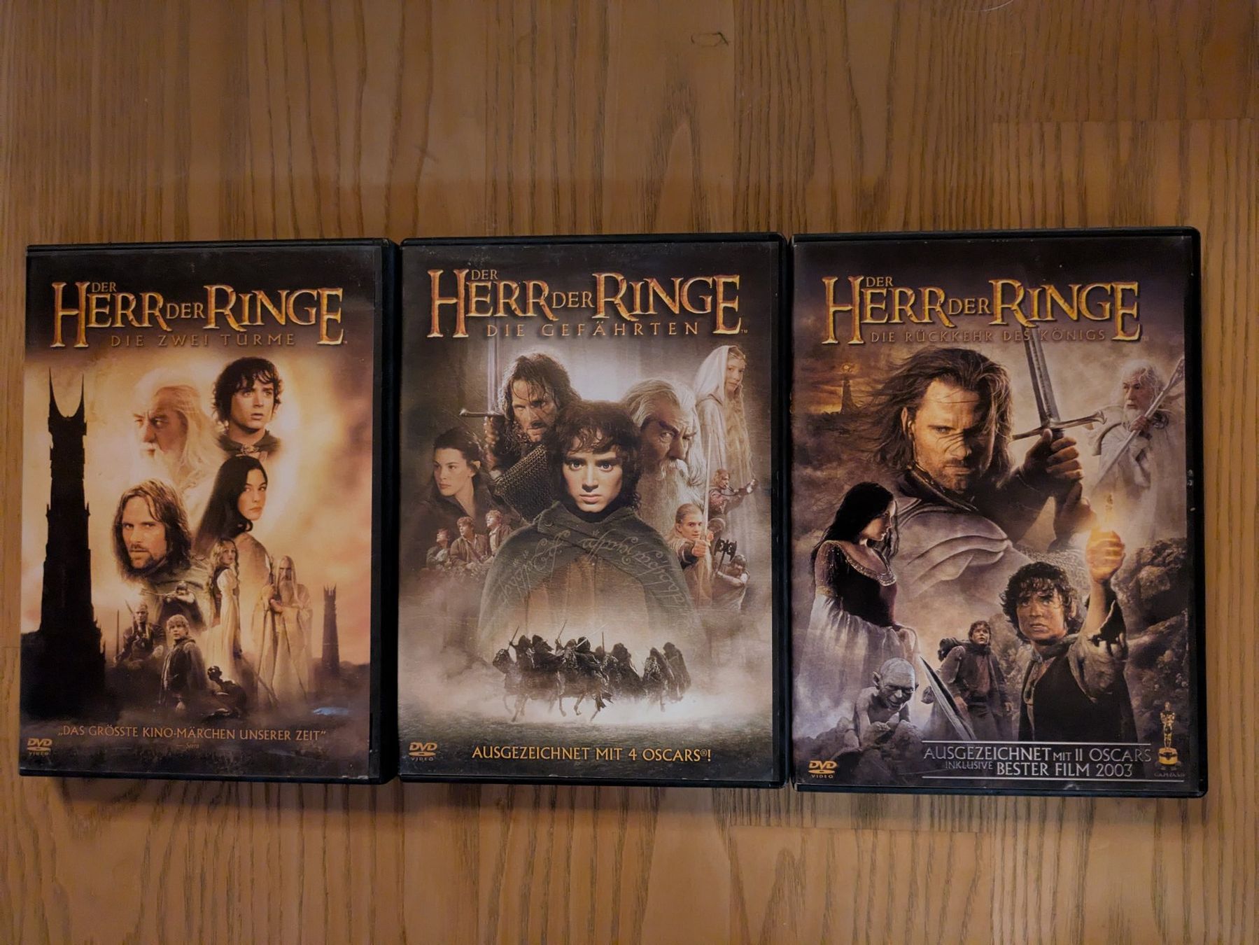 Tutti i DVDs: Herr der Ringe - Trilogie (DVD) – Usato da Männedorf venduto da Pacer19
