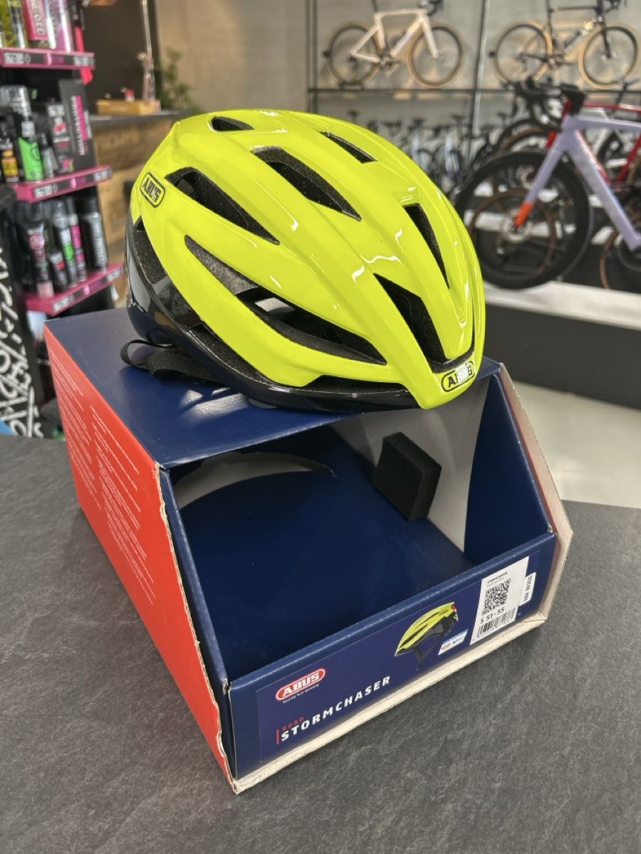 Caschi: Neu: Abus Helm Stormchaser Grösse S – Nuovo e nell'imballaggio originale da Jens venduto da knippcycling