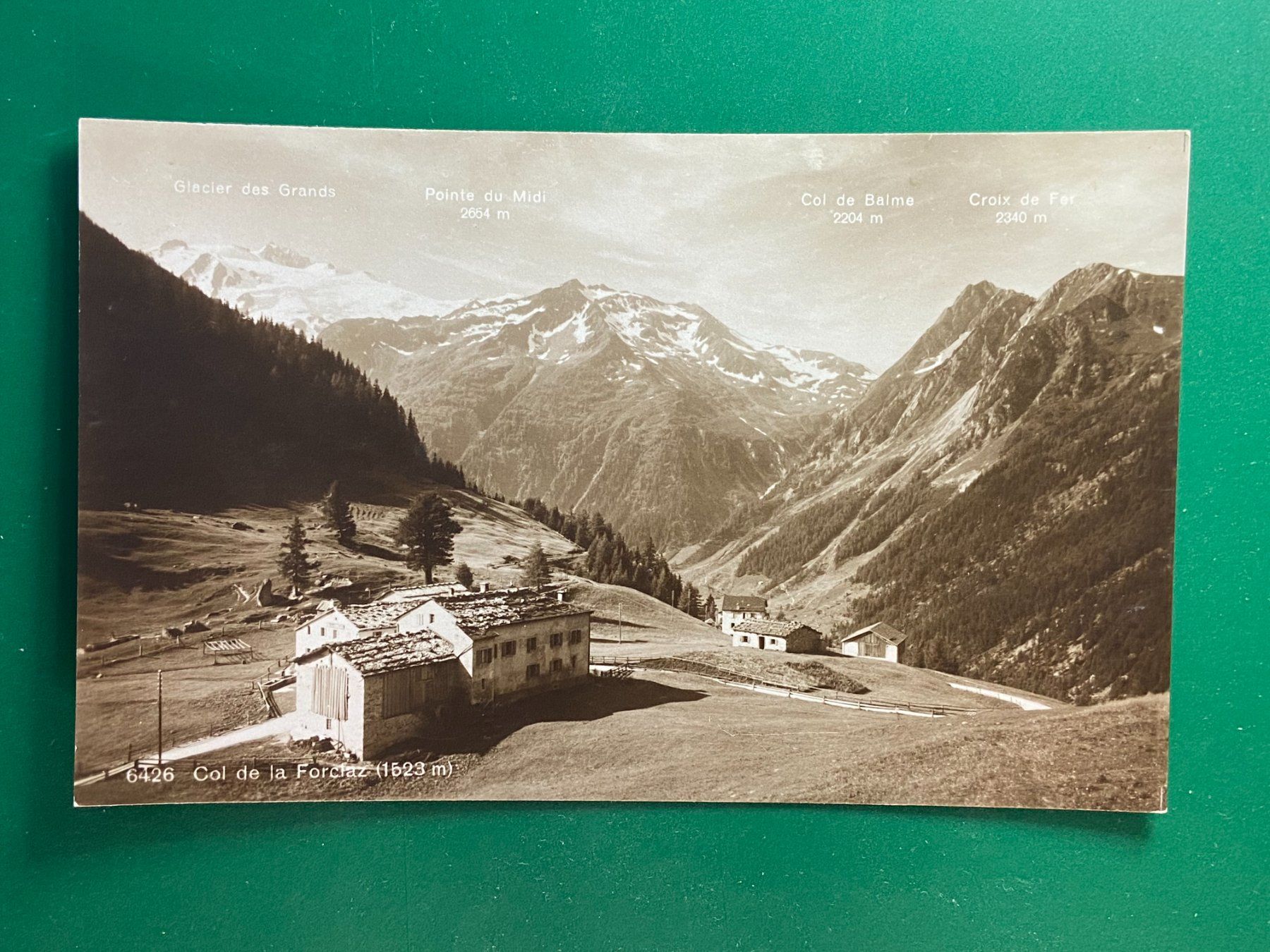 Cartes postales: Col de la Forclaz – D'occasion à Steg VS par danwer74