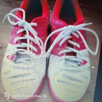 Chaussures de sport Asics Gel rose blanc  en très bon état
