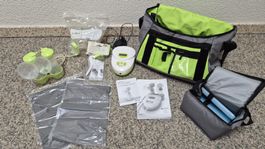 Ardo Calypso Milchpumpe Set mit Zubehoer gebraucht
