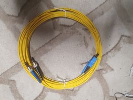 LWL-Patchkabel Glasfaserkabel FCPC-SC  Duplex, 6 m 6m