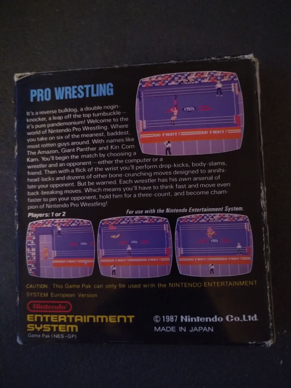 Giochi: Pro Wrestling Nintendo NES complet – Usato da Vuadens venduto da ila_2xqz 1