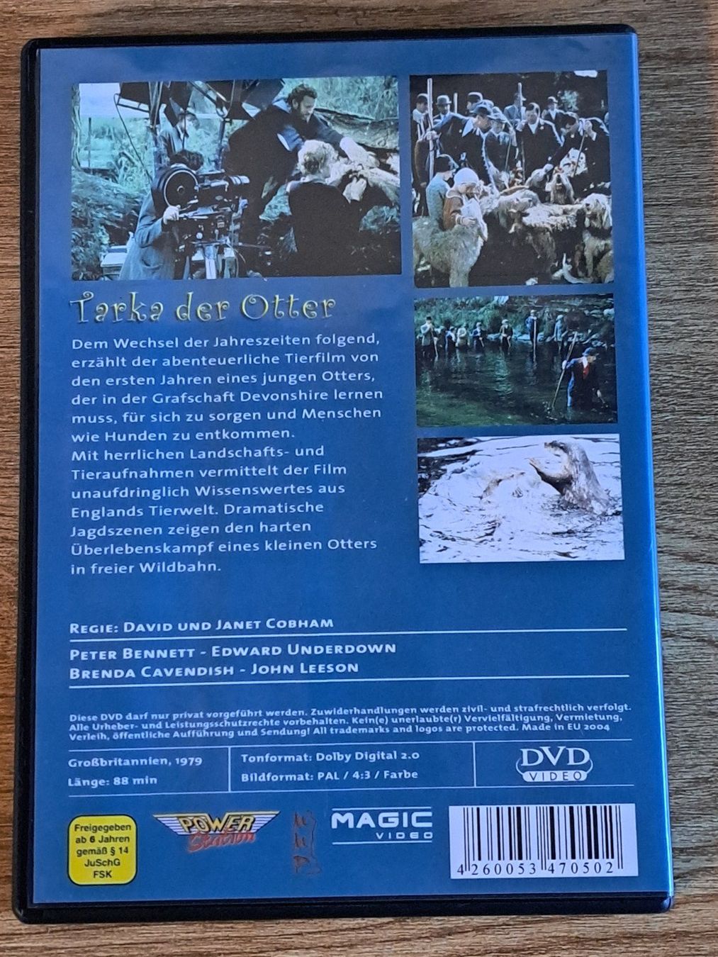 Tous les DVDs: DVD Tarka der Otter, Peter Bennett, Edward Underdown u.a. – Neuf (Voir description) à Unterseen par Kanica 1