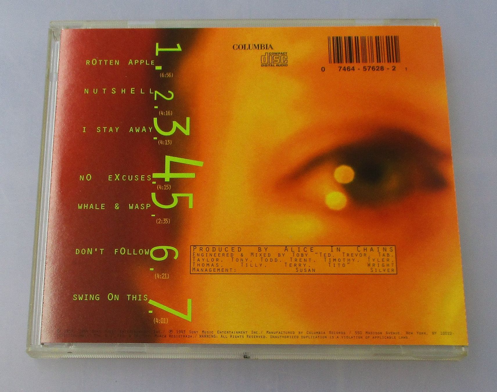 CD: ALICE IN CHAINS - Jar Of Flies – Usato da Wattwil venduto da Muriel11 1