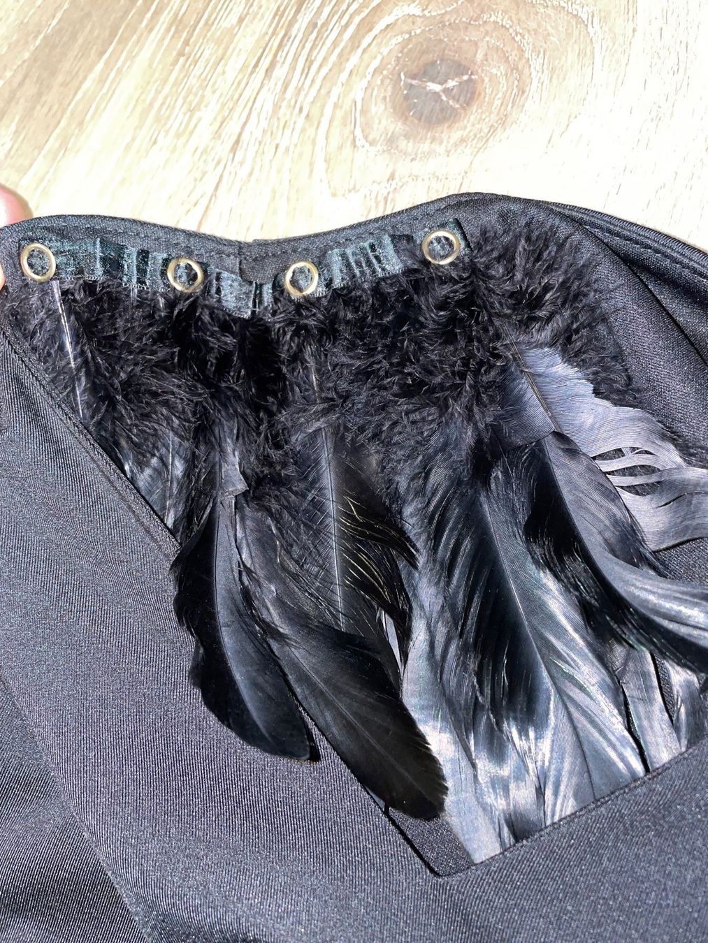 Vestiti: Cocktail Kleid mit Federn Neu 36-38 – Nuovo (secondo la descrizione) da Altdorf UR venduto da Lilelo82 4