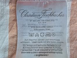 2xFischbacher Bettwäsche Leinen/ BW 160x210cm / 65x100