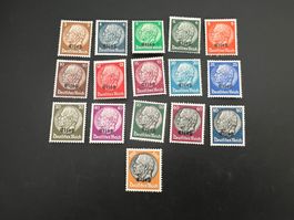 D.Reich Besetzung Elsass 1940 MiNr. 1-16 *       (5281)