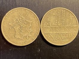 France, 10 Fr 1978 bronze 
