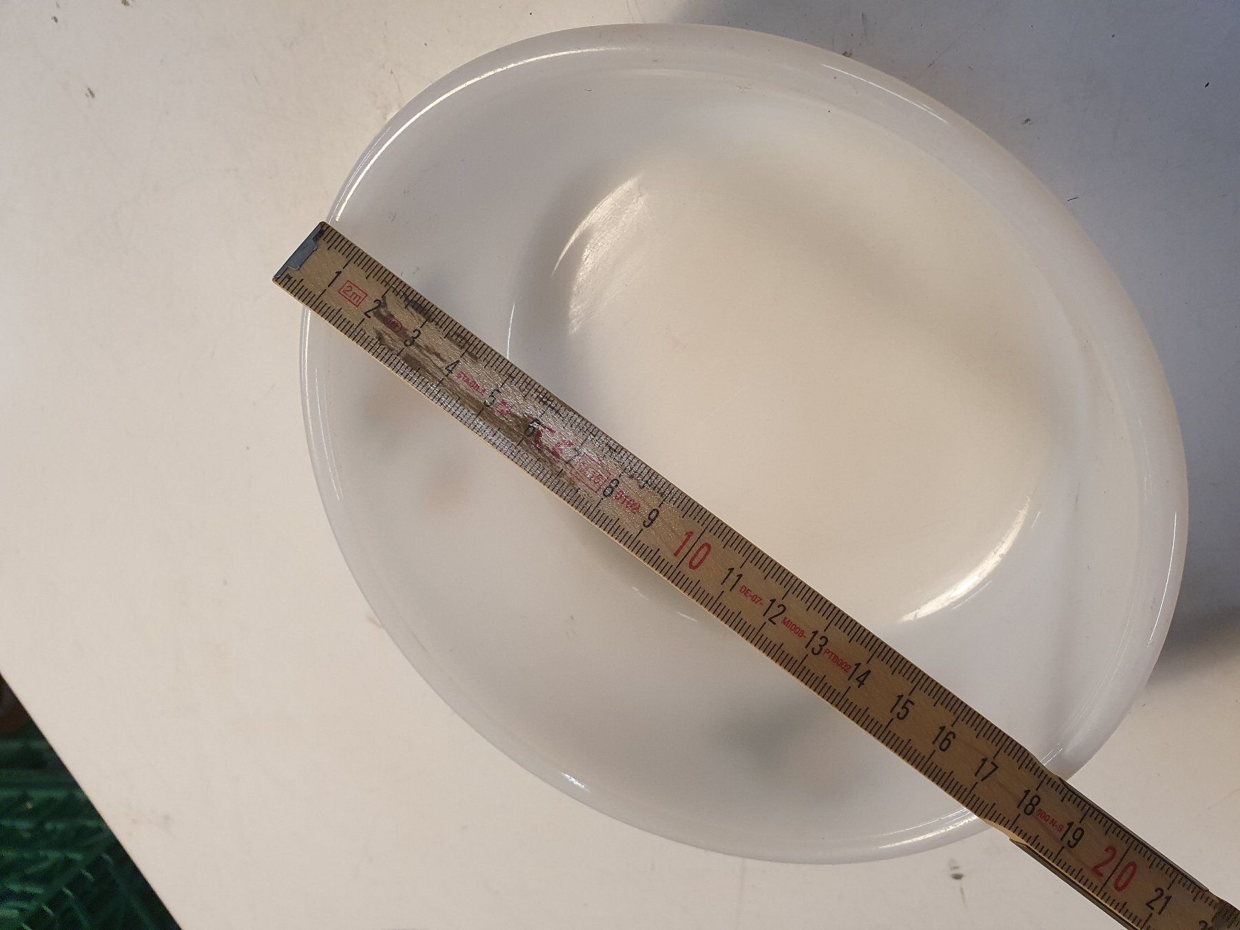 Ciotole: Glasschüssel mit Rosenmuster 18 cm – Usato da Zürich venduto da loosebone 4