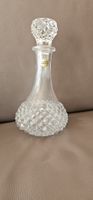 CARAFE À LIQUEUR EN CRISTAL D'ARQUES FRANCE TAILLE DIAMANT