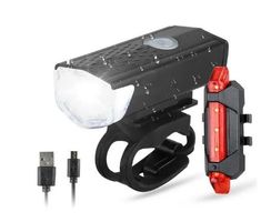 lampe de vélo, avant arrière, led Fahrradlampe, vorne hinten