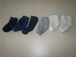 6 Paar Baby Söckli