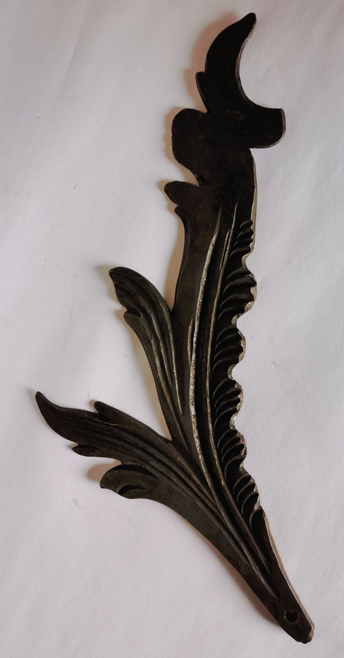 Tutte le decorazioni: Barock-Blatt geschmiedet, eingerollt, mit Abwicklung/Vorlage – Nuovo (secondo la descrizione) da Vielbringen Worb venduto da Isch-0u-guet 5