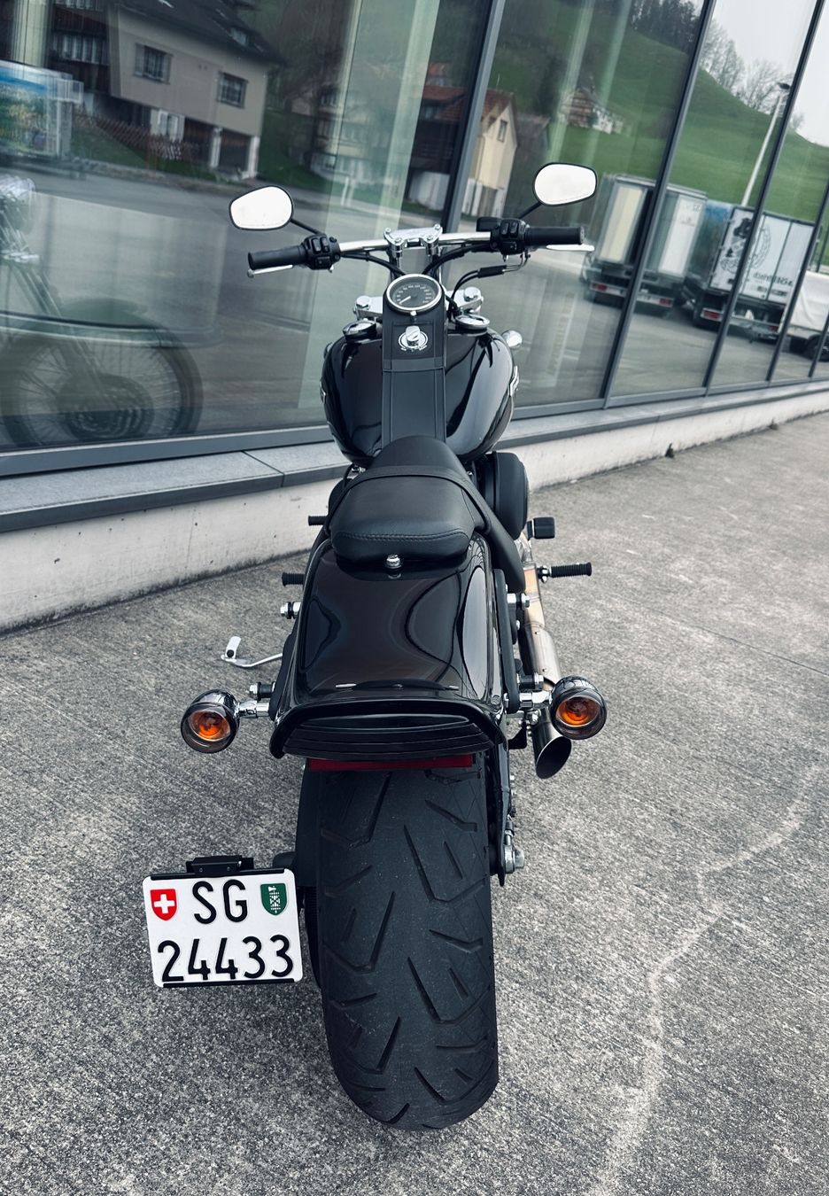 Harley-Davidson Chopper: Harley Davidson FXSTBI Night Train – Usato da St. Gallen venduto da Phantombike.Swiss 3