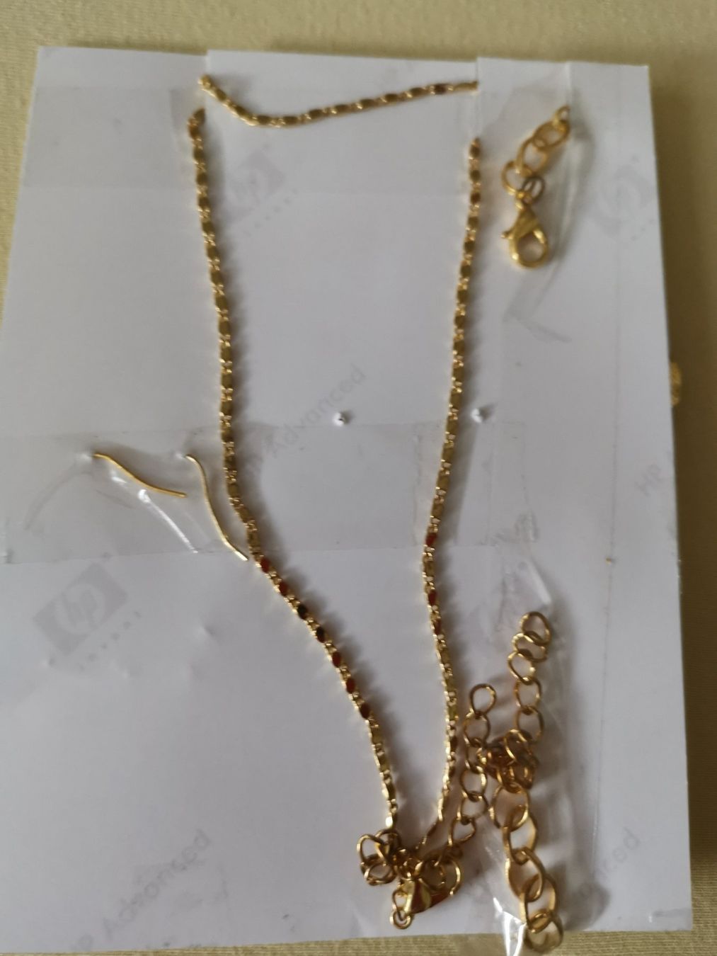 Catenine: Parure de dame dorée (neuve) – Usato da Courtepin venduto da mara_1808 3
