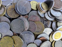 5,7 Kilo Münzen aus verschiedensten Ländern