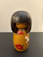 Poupée Kokeshi japonaise artisanale en bois occasion