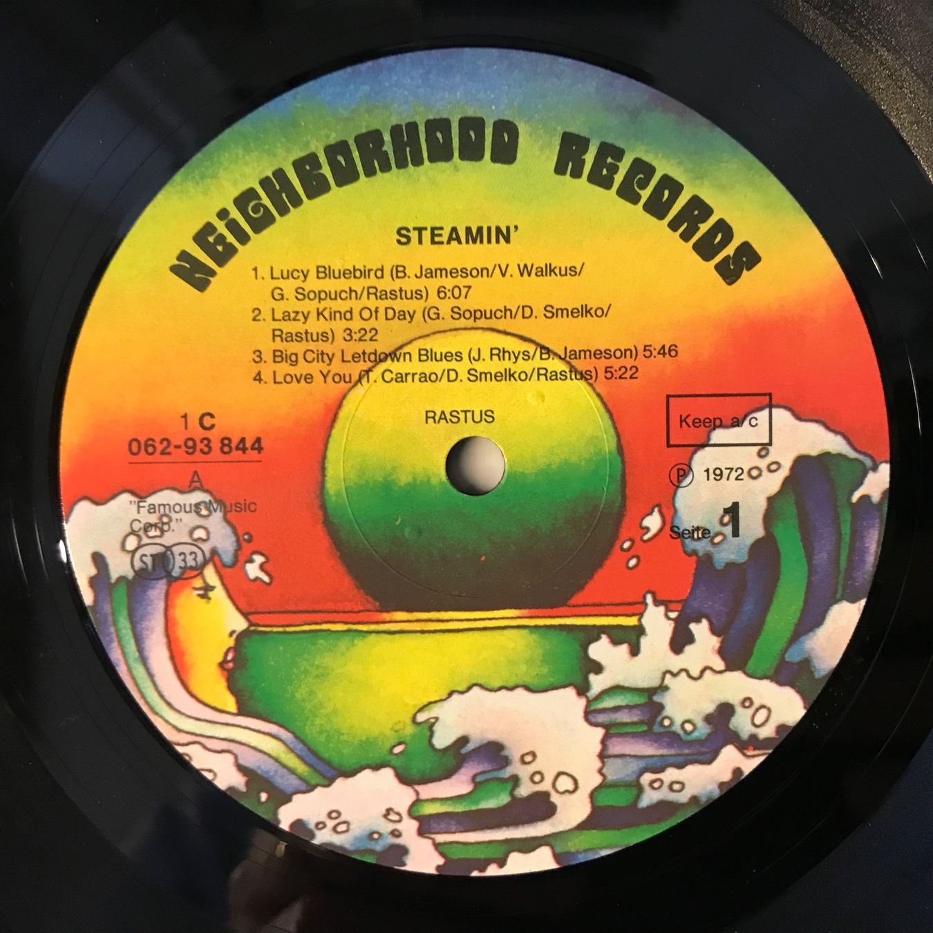 Dischi in vinile: Rastas - Steamin' – Usato da Aesch BL venduto da BlueMusicRecords 2