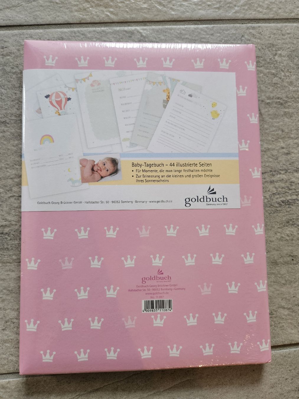 Libri: NEUES Baby-Tagebuch – Nuovo e nell'imballaggio originale da Rudolfingen venduto da Ana_62ml 1