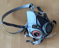 3M Halbmaske 6200 Schutzmaske Atemschutz Maske gebraucht
