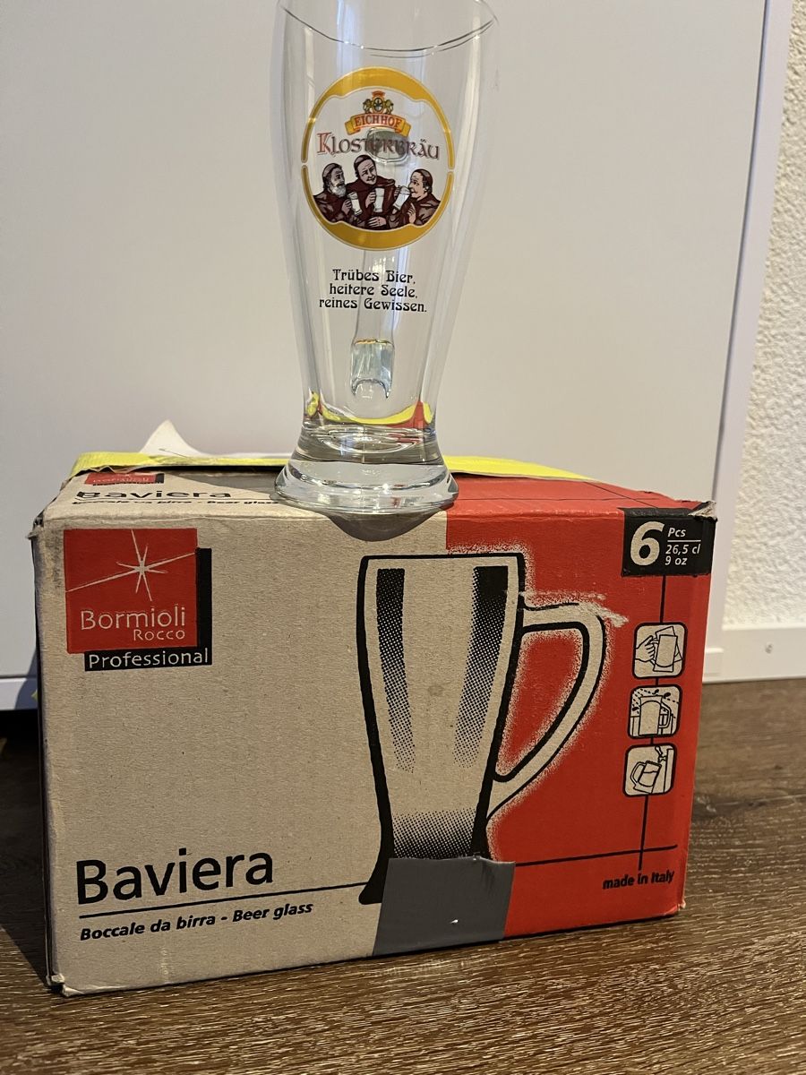Eichhof Verres: 6 Eihof Biergläser Set  – Neuf avec emballage d'origine à Gebenstorf par kar_g7rw 1