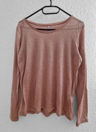 Sommer Pullover, Pulli, Oberteil, Shirt, Glitzer Sommerpulli