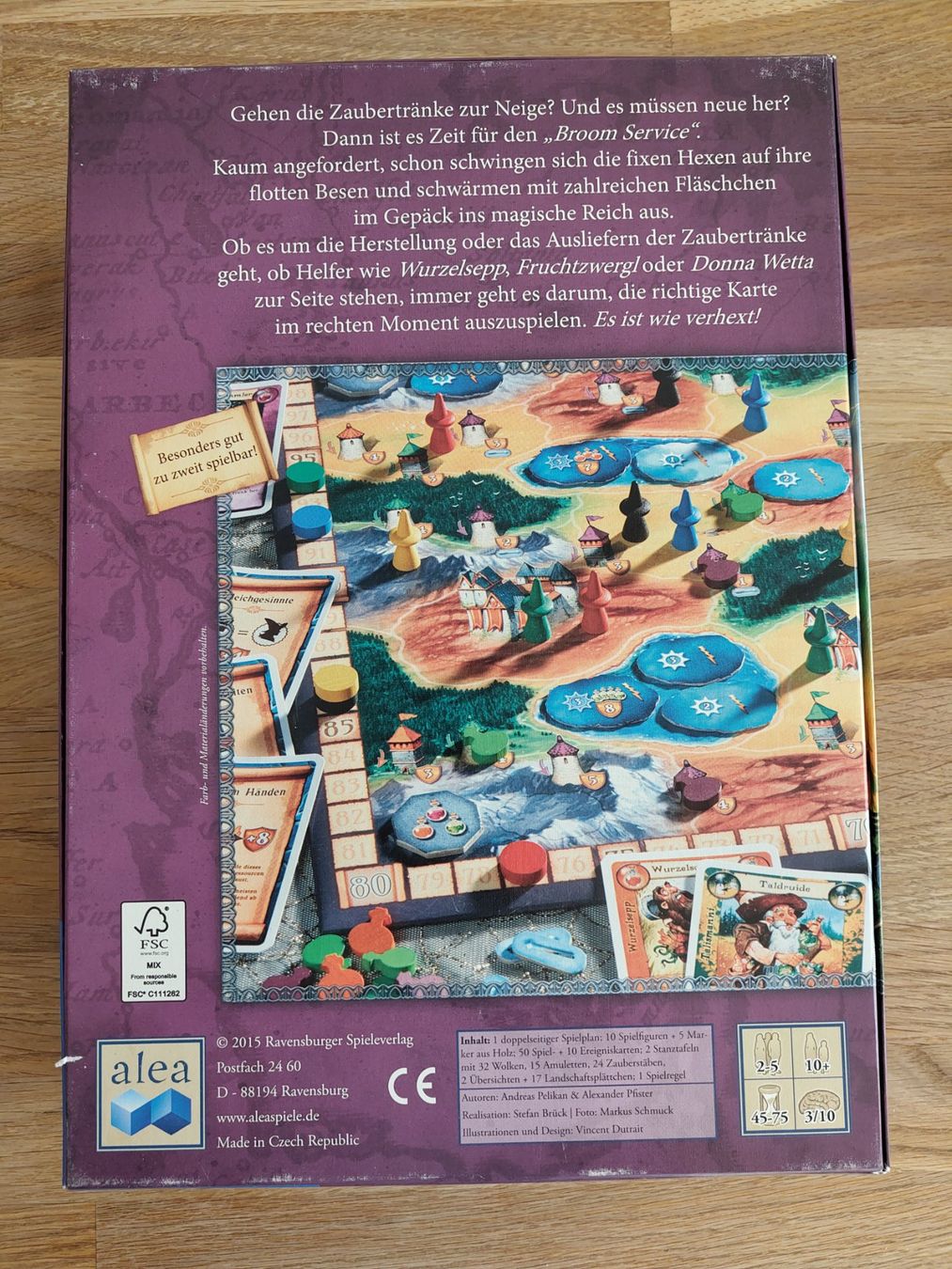 Giochi: Brettspiel Broom Service – Usato da Stans venduto da bergsicht42 1