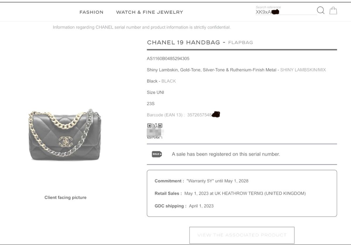 Chanel Borse da donna: CHANEL 19 Handbag Medium in Black Lambskin Practically  New – Nuovo (secondo la descrizione) da Winterthur venduto da Atelier.W 2