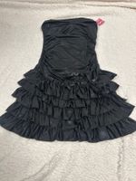 Minikleid Partykleid schwarz Gr S