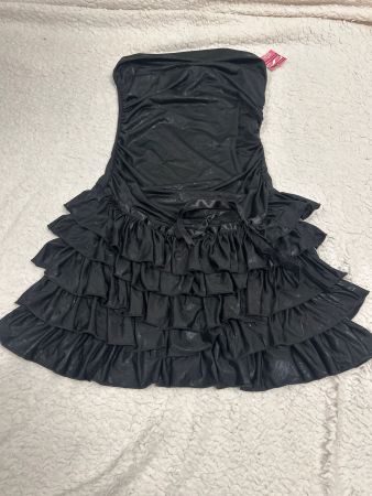 Minikleid Partykleid schwarz Gr S