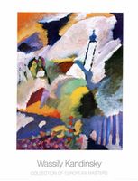 Wassily Kandinsky   "Kirche in Murnau"    KUNSTDRUCK